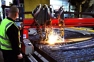 Kerf Installs Colossal Cutting Machine at Steel Processing Plant