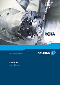 SCHUNK Publishes New Lathe Chuck Catalogue